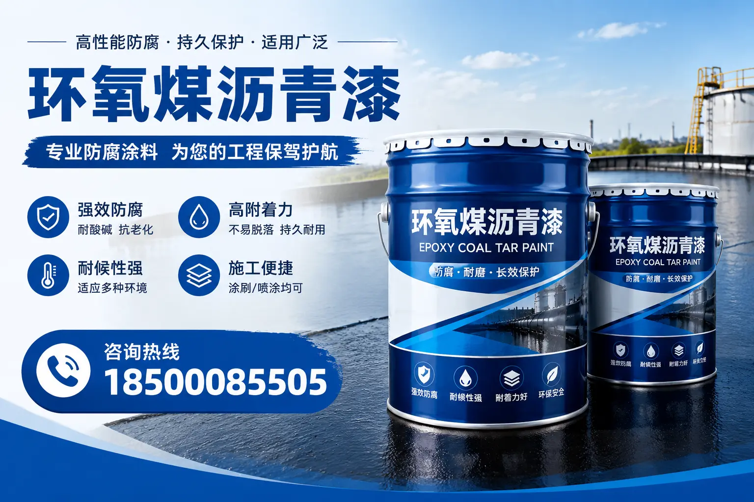 环氧煤沥青漆与其他漆类的比较，磁县用户的选择依据